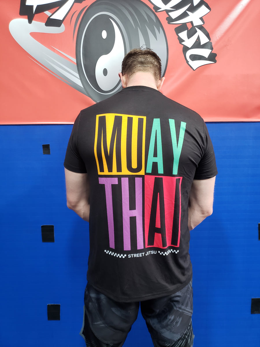 T shirt muay fashion thai street fight