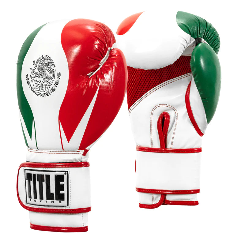 TITLE Boxing Infused Foam El Combate Mexico Training Gloves