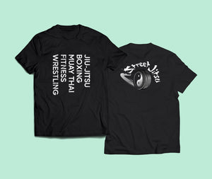 Black Sideways T-shirt